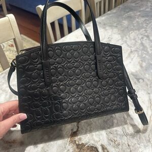Coach cross body tote